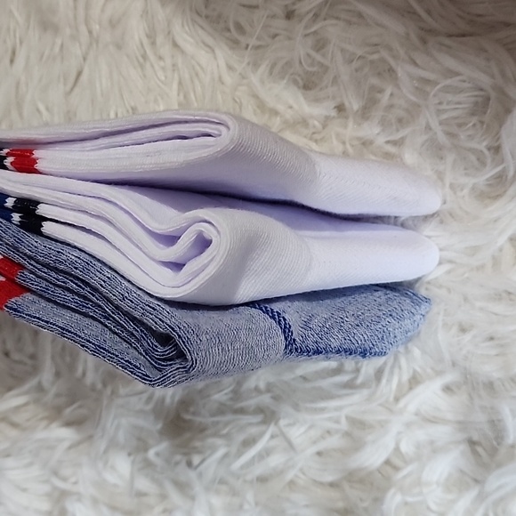 Levi's Blue and White Socks - 3 Pairs Brand New Unisex - Picture 3 of 5